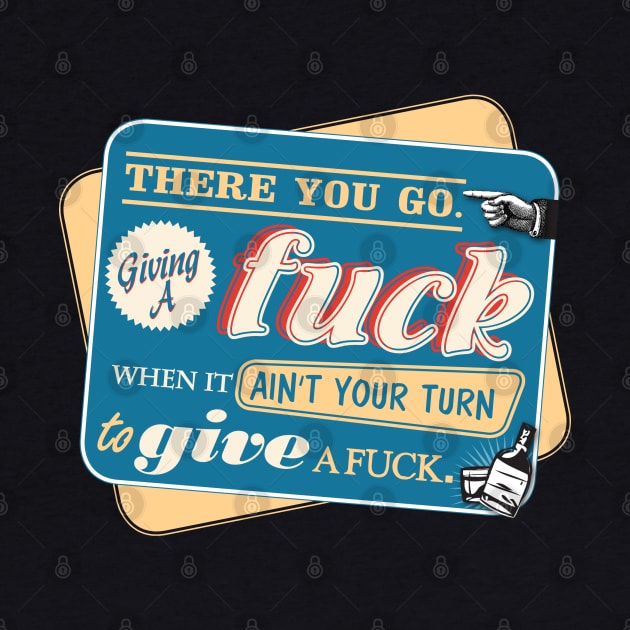 "Ain't Your Turn to Give a Fuck" - The Wire (Colorful Light) by WitchDesign